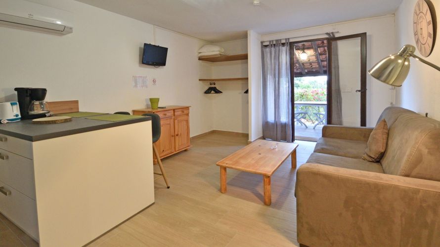 Pièce principale studio 26m²