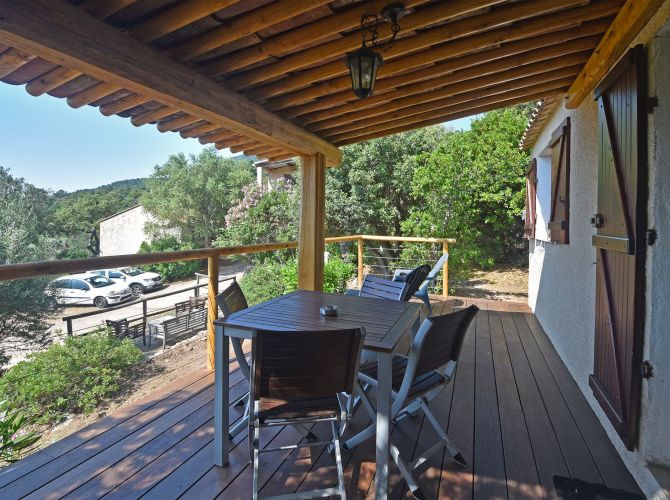 Terrasse Bungalows Chiara Stella 32m²